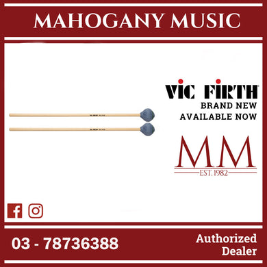 Vic Firth M242 Contemporary Series Vibraphone Mallets Hard Rattan
