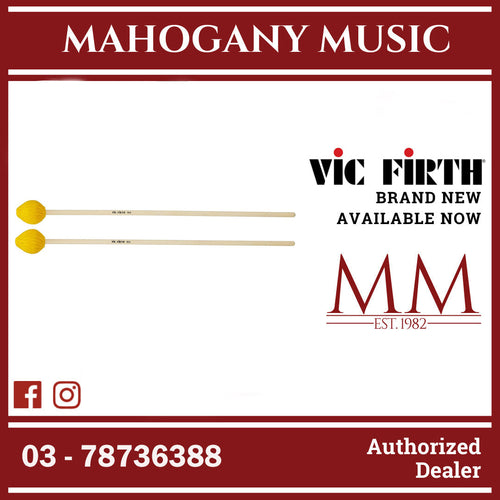 Vic Firth M3 American Custom Keyboard Mallets Medium,Yellow Yarn