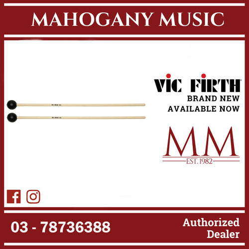 Vic Firth M5 American Custom Keyboard Mallet Medium Black rubber