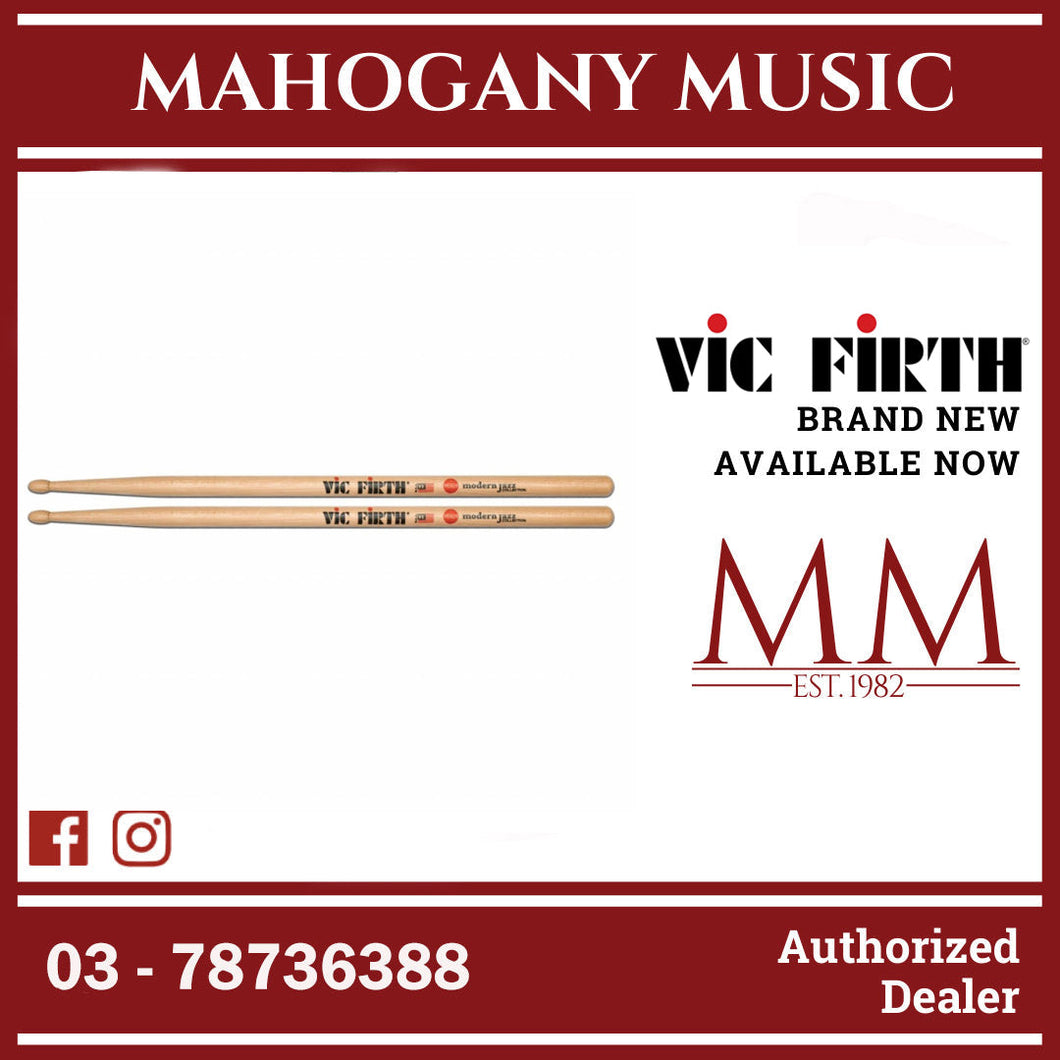 Vic Firth MJC1 Modern Jazz Collection Series Drumsticks Wood Tip