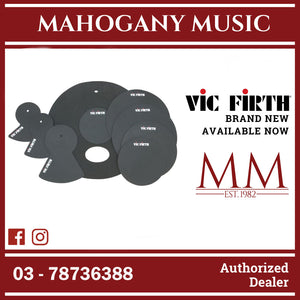 Vic Firth MUTEPP3 Drum & Cymbal Mute Prepack – 12”, 13”, 14”, 16″, 22″, Hihat and Cyambals
