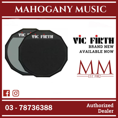 Vic Firth PAD6D Double-Sided Practice Pads, 6 Inch