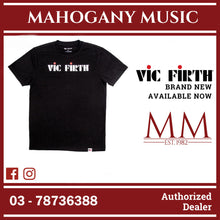 Vic Firth PTS20LOGOSL Black Logo Tee, Size L