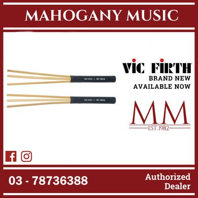 Vic Firth RM4 RE.MIX  Rattan/Birch Brushes