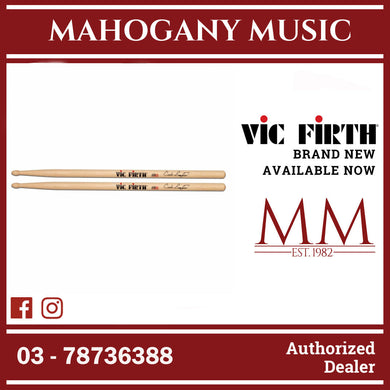 Vic Firth SBEA2 Signature Drumsticks, Carter Beauford Natural