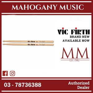 Vic Firth SBEA2 Signature Drumsticks, Carter Beauford Natural
