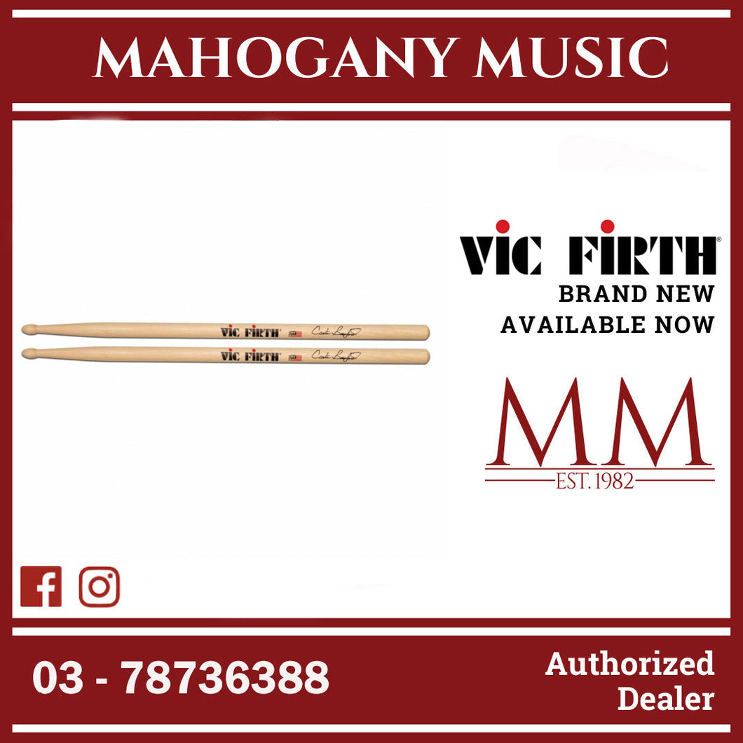 Vic Firth SBEA2 Signature Drumsticks, Carter Beauford Natural