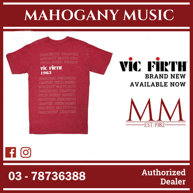Vic Firth VAT0032-LE Limited Edition1963 Red Graphic Tee, Size M