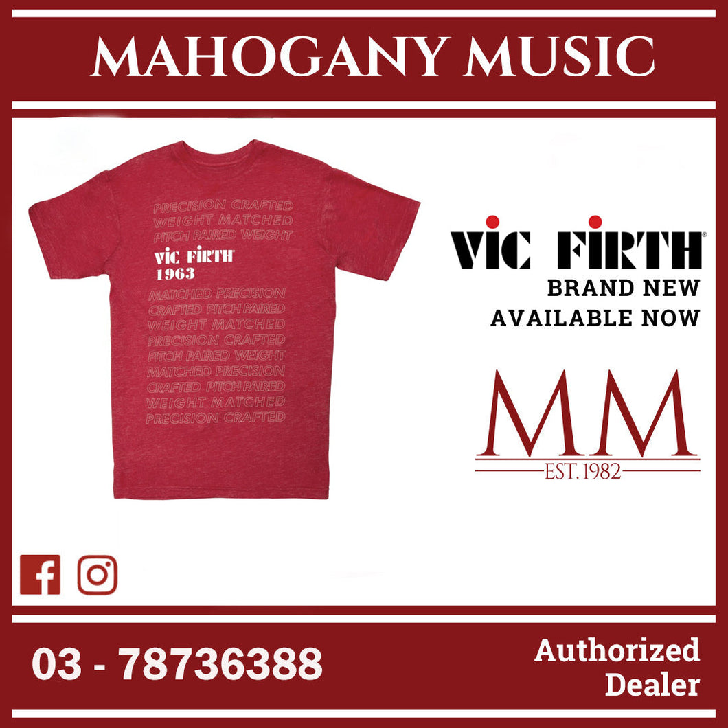 Vic Firth VAT0034-LE Limited Edition 1963 Red Graphic Tee, Size XL