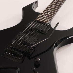 B.C. Rich Warlock Legacy with Floyd Rose Electric Guitar - Black