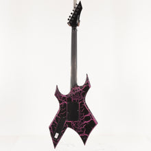 B.C. Rich Warlock Legacy with Floyd Rose Electric Guitar - Purple Crackle