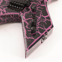B.C. Rich Warlock Legacy with Floyd Rose Electric Guitar - Purple Crackle