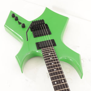 B.C. Rich Warlock Legacy with Floyd Rose Electric Guitar - Green Pearl