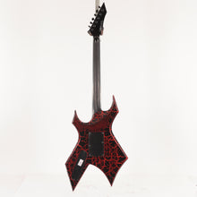B.C. Rich Warlock Legacy with Floyd Rose Electric Guitar - Red Crackle