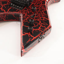 B.C. Rich Warlock Legacy with Floyd Rose Electric Guitar - Red Crackle