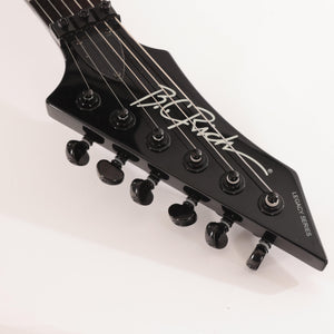 B.C. Rich Warlock Legacy with Kahler Electric Guitar - Red Crackle