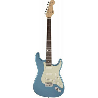 Fender Japan Traditional II 60s Stratocaster Electric Guitar, RW FB, Lake Placid Blue