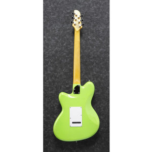 Ibanez YY10-SGS Yvette Young Signature YY Series Electric Guitar, Slime Green Sparkle