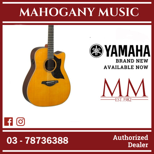 Yamaha A5RVN ARE Vintage Natural Acoustic-Electric Guitar