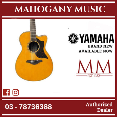 Yamaha AC1MVN Vintage Natural Acoustic-Electric Guitar