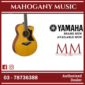 Yamaha AC3M VN ARE Vintage Natural Acoustic Guitar