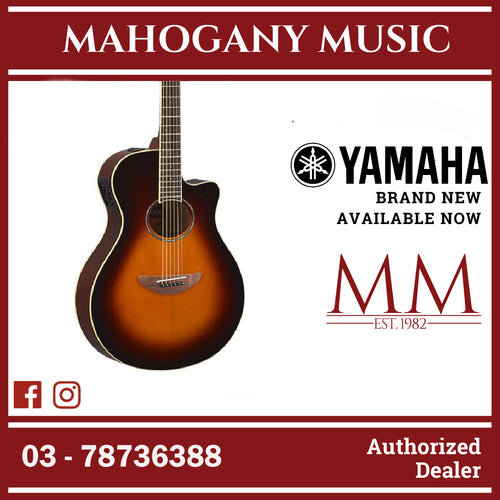 Yamaha APX600 Old Violin Sunburst Acoustic Electric Guitar