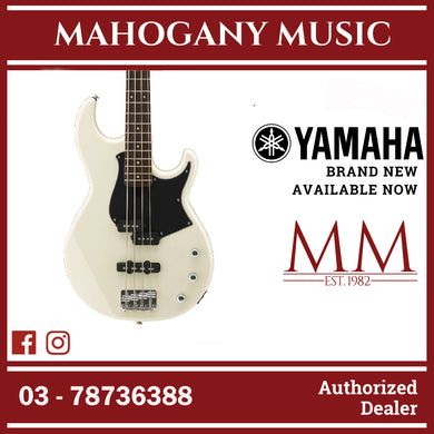 Yamaha BB234 Vintage White Gloss Finish Electric Bass