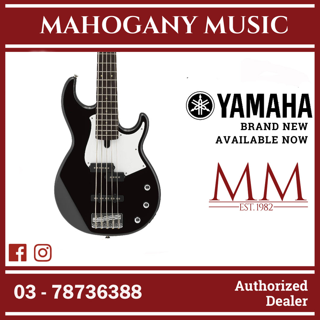 Yamaha BB235 5 String Black Gloss Finish Electric Bass