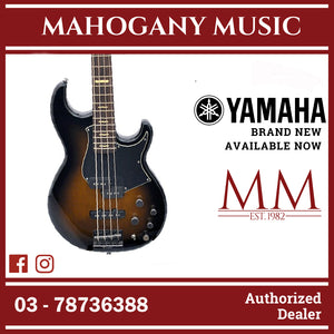 Yamaha BB734A Dark Coffee Sunburst Gloss Finish Electric Bass
