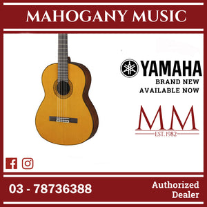 Yamaha C80 Natural Finish Classical Guitar