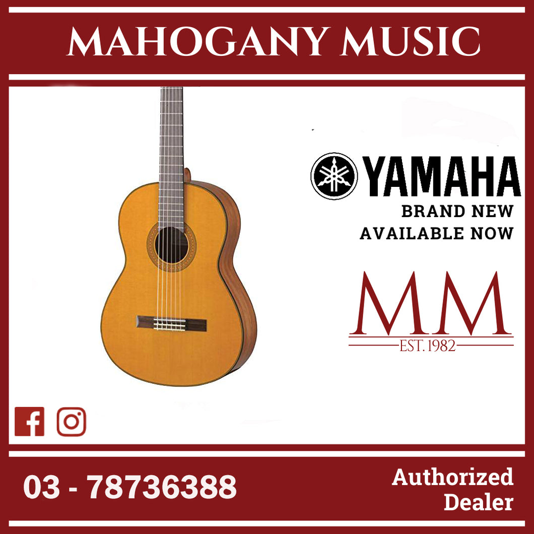 Yamaha CG142C Solid Western Red Cedar Top Classical Guitar