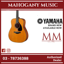 Yamaha FG3 Red Label Natural Acoustic Guitar