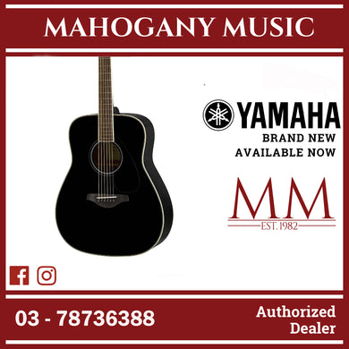 Yamaha FG820BL II Black Finish Acoustic Guitar