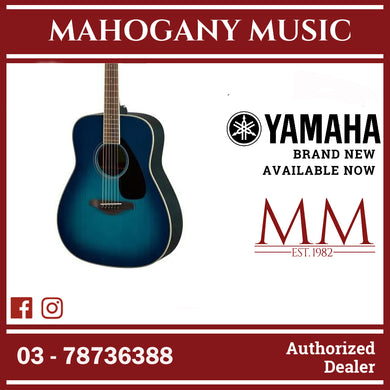 Yamaha FG820SBU Sunset Blue Acoustic Guitar