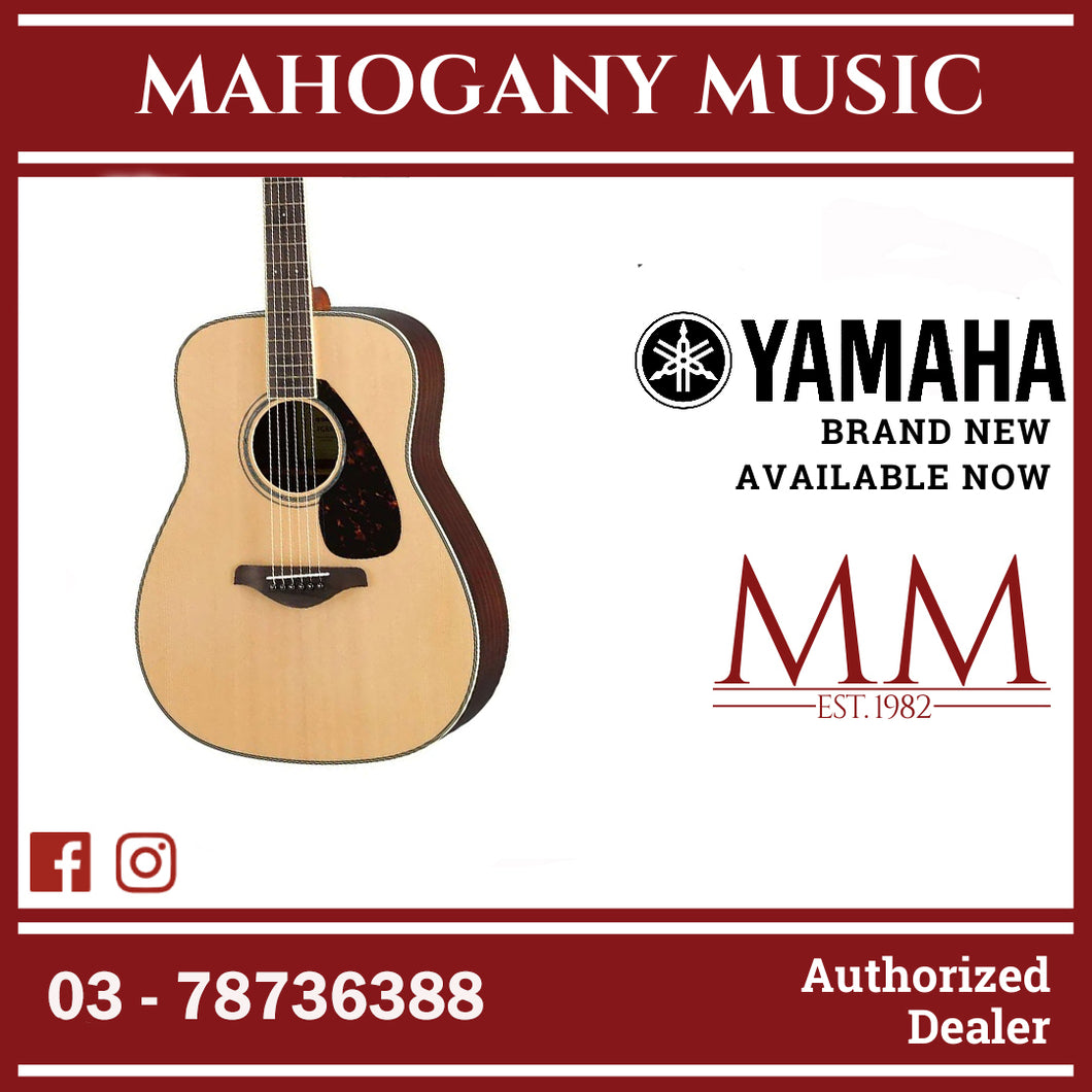 Yamaha FG830NT Natural Acoustic Guitar