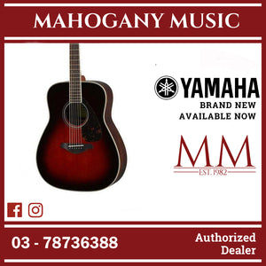 Yamaha FG830TBS Tobacco Sunburst Acoustic Guitar