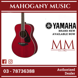 Yamaha FS820RR Ruby Red Finish Acoustic Guitar