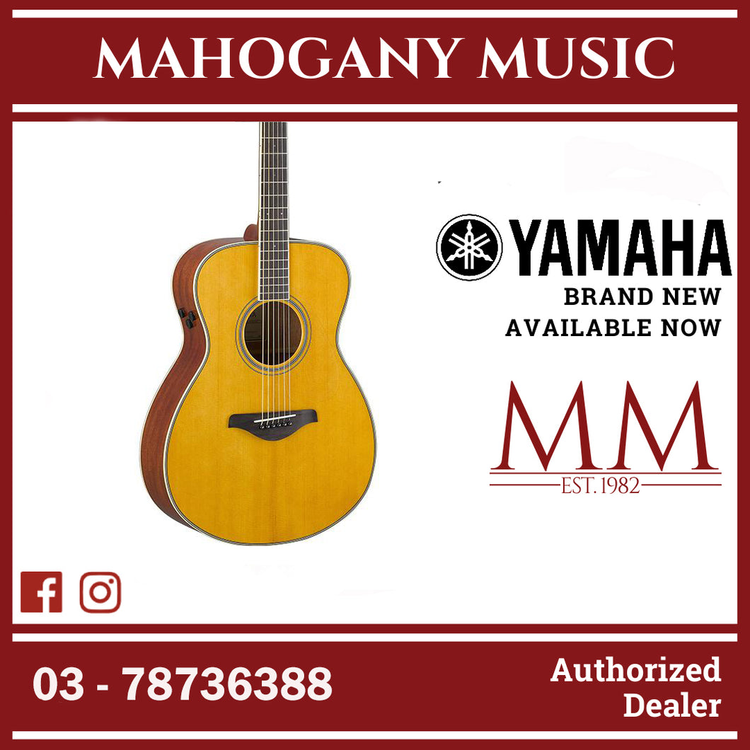 Yamaha LS-TA Trans Acoustic Vintage Tint Natural Acoustic Guitar