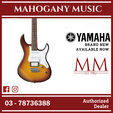 Yamaha Pacifica PAC212VFM Tobacco Brown Sunburst Electric Guitar