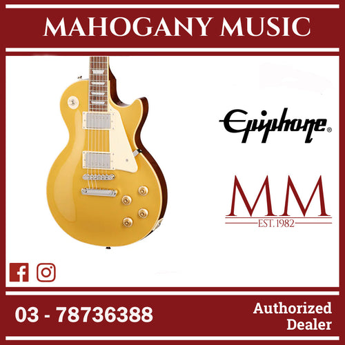 Epiphone Les Paul Standard '50s Electric Guitar with Premium Gigbag - Goldtop