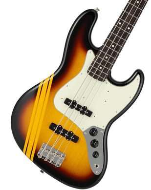[PREORDER] Fender Japan Traditional 2025 Collection 60s Jazz Bass Guitar, RW FB, 3-Tone Sunburst/Aged Natural