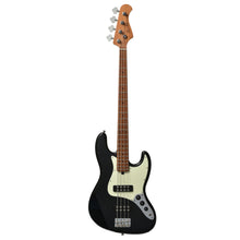 Bacchus BJB-2-RSM/M-BLK Universe Series Roasted Maple Electric Bass, Black