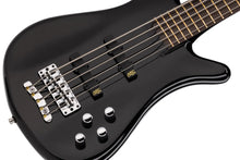 [PREORDER] Warwick RockBass Streamer NT I 5-String Bass Guitar, Solid Black High Polish