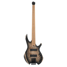 Cort Artisan-Series Space4 Headless 4-Strings Electric Bass Guitar W/Bag Star Dust Black