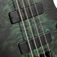 Cort Artisan-Series Space4 Headless 4-Strings Electric Bass Guitar W/Bag Star Dust Green