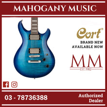Cort M-Series M600 Electric Guitar W/Bag (Bright Blue)