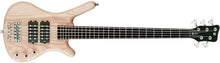 [PREORDER] Warwick RockBass Streamer Standard 5-String Bass Guitar, Natural Transparent Satin