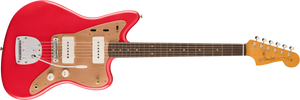 [PREORDER] Fender Limited Edition Vintera II Roadworn 50s Jazzmaster Electric Guitar, RW FB, Fiesta Red