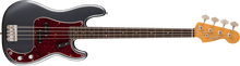[PREORDER] Fender Limited Edition Vintera II Roadworn 60s Precision Bass Guitar, RW FB, Charcoal Frost Metallic