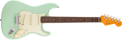 [PREORDER] Fender American Ultra Luxe Vintage 60s Stratocaster Electric Guitar, RW FB, Surf Green